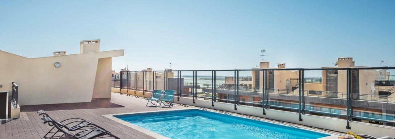 Sunset Home Olhao- Modern 3 Bed Luxury Apartment With Rooftop Pool Exteriér fotografie