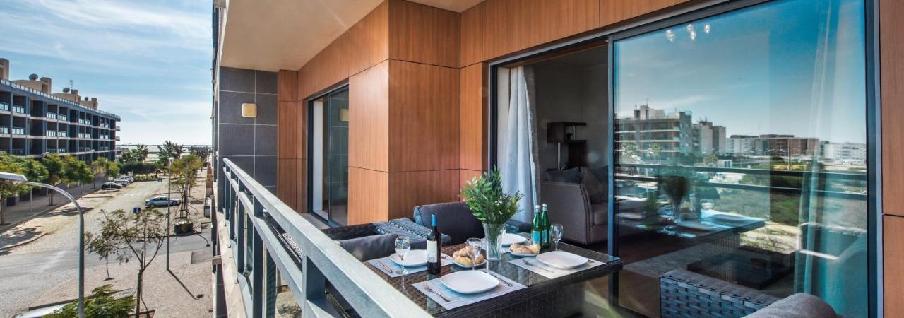 Sunset Home Olhao- Modern 3 Bed Luxury Apartment With Rooftop Pool Exteriér fotografie